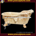 natural freestanding lion head stone bathtub for sale